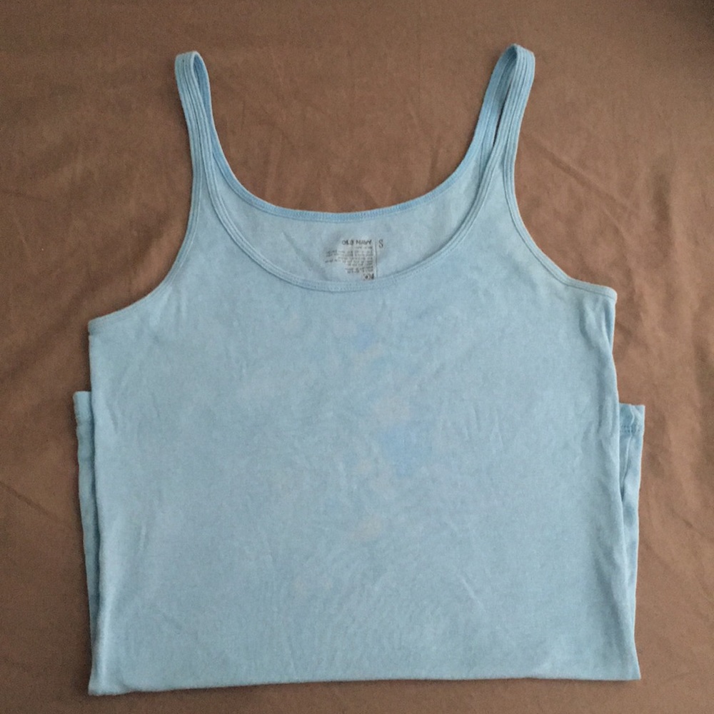 Old navy light blue tank